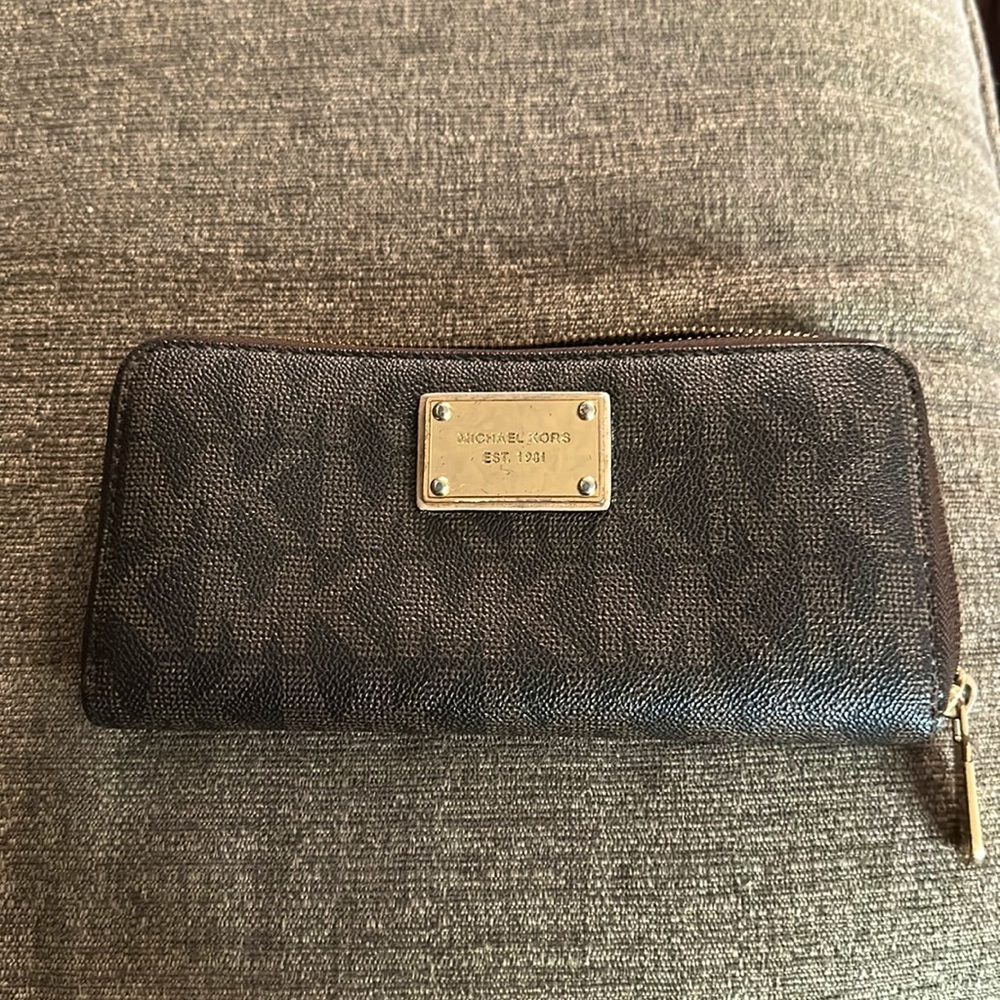 Brown and Gold Wallet